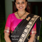 Pure Katan Silk Cow Meenakari Kadhuva Saree