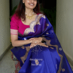 Pure Kora Silk Scallop Border Saree