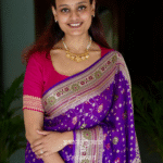 Pure Chiffon Tilfi Meenakari Saree