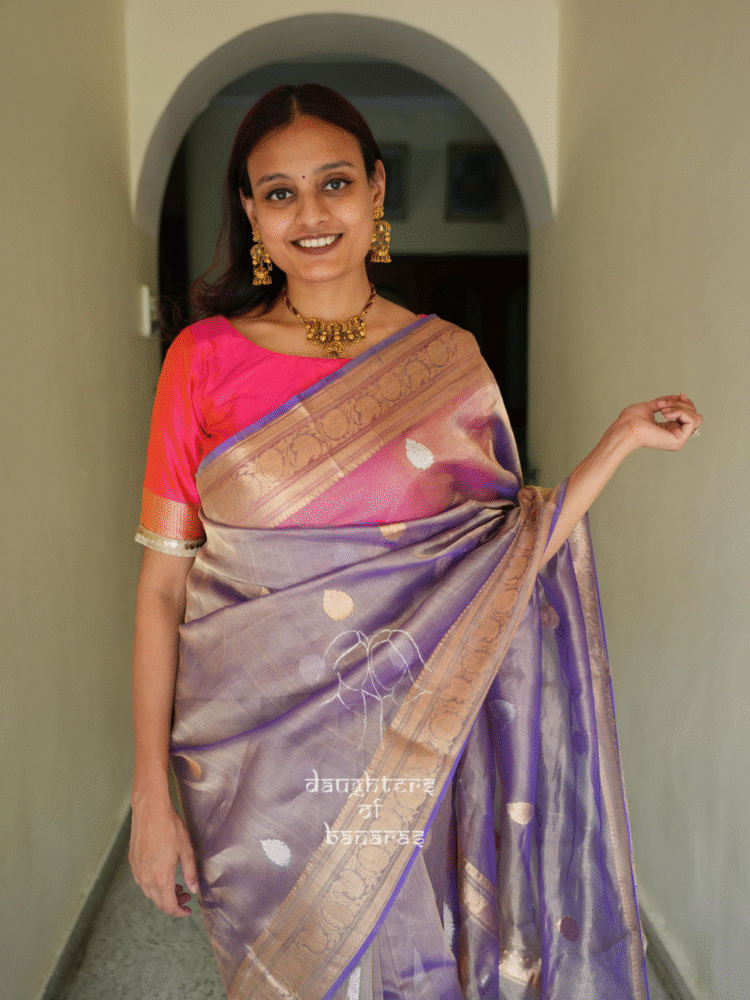 Pure Tissue Silk Sona Rupa Kadhuva Saree